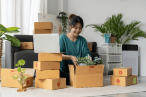 Home business, plant packaging