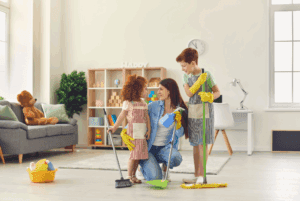 Mother's Day home cleaning gift.