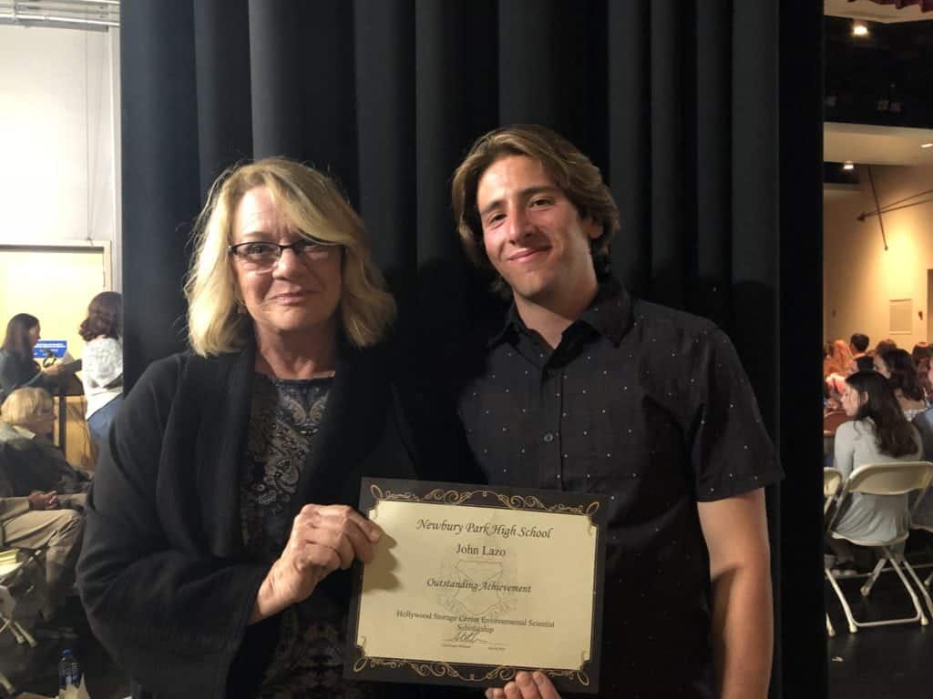 Hollywood-Storage-Center-Scholarship-2018 2018 Hollywood Storage Center Scholarship recepient