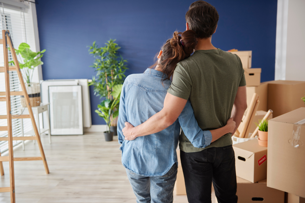 new couple moving in together