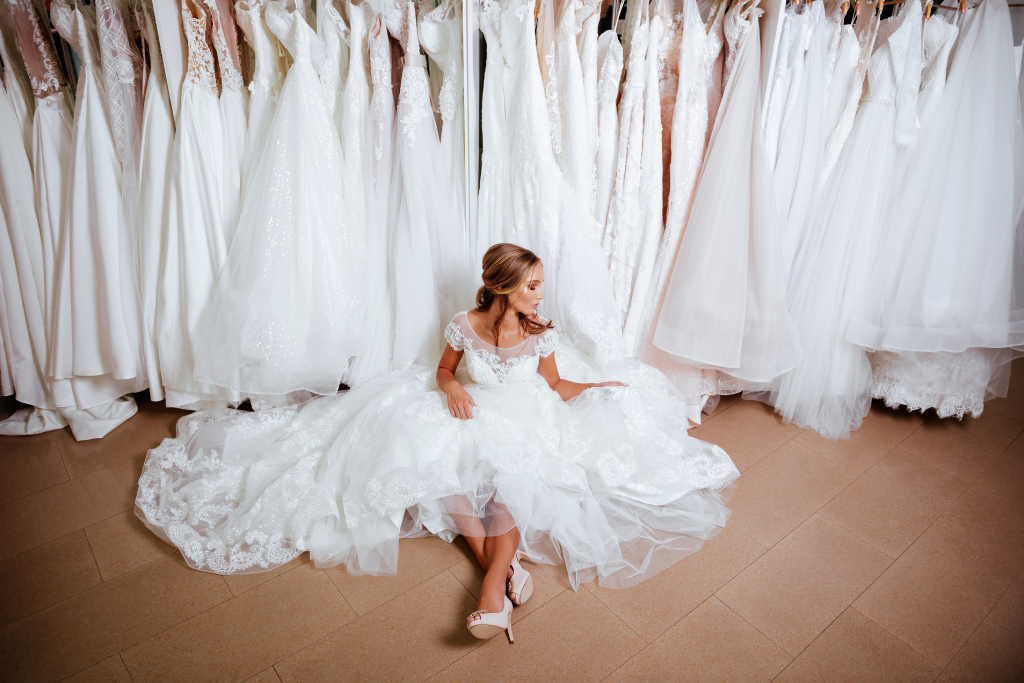 bride dresses to store at a storage unit for safe keeping
